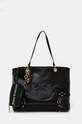 Torba Juicy Couture Twig bez uzorka crna BIJTG8649WVP.000