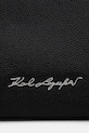 Karl Lagerfeld torebka skórzana czarny 24WW3007