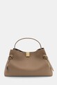 Δερμάτινη τσάντα Yuzefi GYOZA λείο δέρμα μπεζ YUZCO.HB.GZ.L035