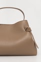 Δερμάτινη τσάντα Yuzefi GYOZA μπεζ YUZCO.HB.GZ.L035