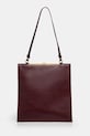 Kožená kabelka AERON usňová koža burgundské BG164919