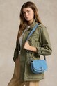 Polo Ralph Lauren geanta de mana din piele intoarsa 428945858