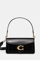 Δερμάτινη τσάντα Coach Tabby λείο δέρμα μαύρο CW631