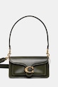 Шкіряна сумочка Coach Tabby гладкий зелений CW632
