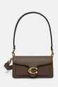 Шкіряна сумочка Coach Tabby лицьова шкіра коричневий CY201