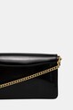 Δερμάτινη τσάντα Coach Tabby μαύρο CW554