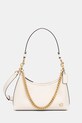 Coach poseta de piele Juliet uni bej CW640