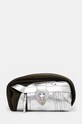 Δερμάτινη τσάντα Ottolinger Neoprene Leather Bag λείο ασημί 2227210110
