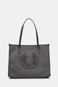 Kabelka U.S. Polo Assn. Stripes textilní šedá BIUS28456WZC