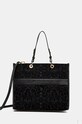 Kabelka U.S. Polo Assn. New Canyon textilní černá BIUN08459WZC