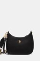Torba U.S. Polo Assn. New Mansion bez uzorka crna BIUE58498WVP