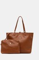 U.S. Polo Assn. torebka dwustronna Rogersville mieści A4 brązowy BIURR8506WVP