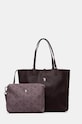 U.S. Polo Assn. torebka dwustronna New mieści A4 fioletowy BIUM08508WVP