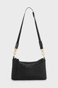 Шкіряна сумочка AllSaints EVE STUD CROSSBODY лицьова шкіра чорний W027XZ