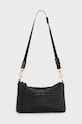 Kožená kabelka AllSaints EVE STUD CROSSBODY přírodní kůže černá W027XZ