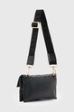 Accesorii AllSaints poseta de piele EZRA QUILT CROSSBODY W305XB negru