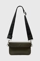 Шкіряна сумочка AllSaints ZOE CROSSBODY лицьова шкіра зелений W312XB