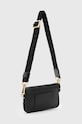 Δερμάτινη τσάντα AllSaints ZOE CROSSBODY W312XB μαύρο SS25