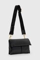 Kožna torba AllSaints EZRA STUD CROSSBODY W354XB crna AW24