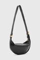 AllSaints poseta de piele HALF MOON STUD XBODY W355XB negru AW24