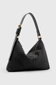 Аксесуари Шкіряна сумочка AllSaints EDBURY STUD SHOULDER W356XB чорний
