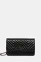 Шкіряна сумочка Missoni лицьова шкіра чорний MI10046C