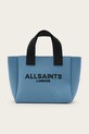 AllSaints torebka IZZY MINI nie mieści A4 niebieski W237XA