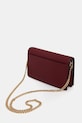 MICHAEL Michael Kors torebka skórzana bordowy 32T4GJ6C2L