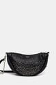 Pepe Jeans kézitáska NADINE SHINY szintetikus bőr fekete PL031607