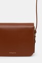 Accessories Maison Kitsuné leather handbag Edie Bag NW05170LR0001 brown