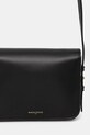 Accessories Maison Kitsuné leather handbag Edie Bag NW05170LR0001 black