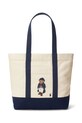 Τσάντα Polo Ralph Lauren υφασμάτινο μπεζ 428952650