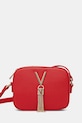 Kabelka Valentino Bags hladký červená VBS1R409G