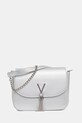 Valentino Bags torebka nie mieści A4 srebrny VBS1R404G