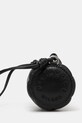 Шкіряна сумочка Fiorucci Leather Micro Mella Bag U01FMASL005LE04BK01 чорний AW24