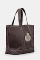 Sporty & Rich handbag NY Crest Tote BA006512243BR03 brown AW24