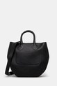 Шкіряна сумочка JW Anderson Small Punch Tote гладкий чорний HB0680.LA0250.999