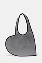 Coperni handbag Crystal-Embellished Mini Heart Tote synthetic black COPBA14BIS455