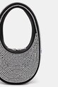 Accessori Coperni borsetta Crystal-Embellished Mini Swipe COPBA01BIS455 nero