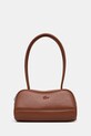 Τσάντα Lacoste λείο δέρμα καφέ NF4697FO
