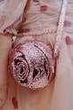 Detská kabelka Konges Sløjd ROSE GLITTER BAG ružová KS101656