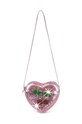 Konges Sløjd borsetta per bambini TUT HEART SEQUIN BAG KS101719 rosa AW24