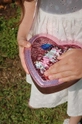 Konges Sløjd borsetta per bambini TUT HEART SEQUIN BAG KS101719