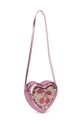 Konges Sløjd borsetta per bambini TUT HEART SEQUIN BAG rosa KS101719