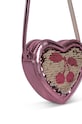 Konges Sløjd borsetta per bambini TUT HEART SEQUIN BAG KS101719 rosa