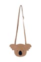 Donsje gyerek bőr kézitáska Britta Classic Purse Koala nappa bőr bézs 5001006.