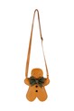 Donsje torebka skórzana dziecięca Britta Exclusive Purse Gingerbread nie mieści A4 pomarańczowy 5002015