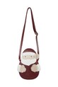 Donsje geanta de mana din piele pentru copii Britta Exclusive Purse Santa 5002031 rosu AW24