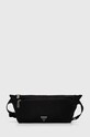 Сумка на пояс Guess ROMA гладкий чёрный HMRONY.P4291