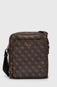 Guess saszetka MILANO nie mieści A4 brązowy HMMILO.P4260